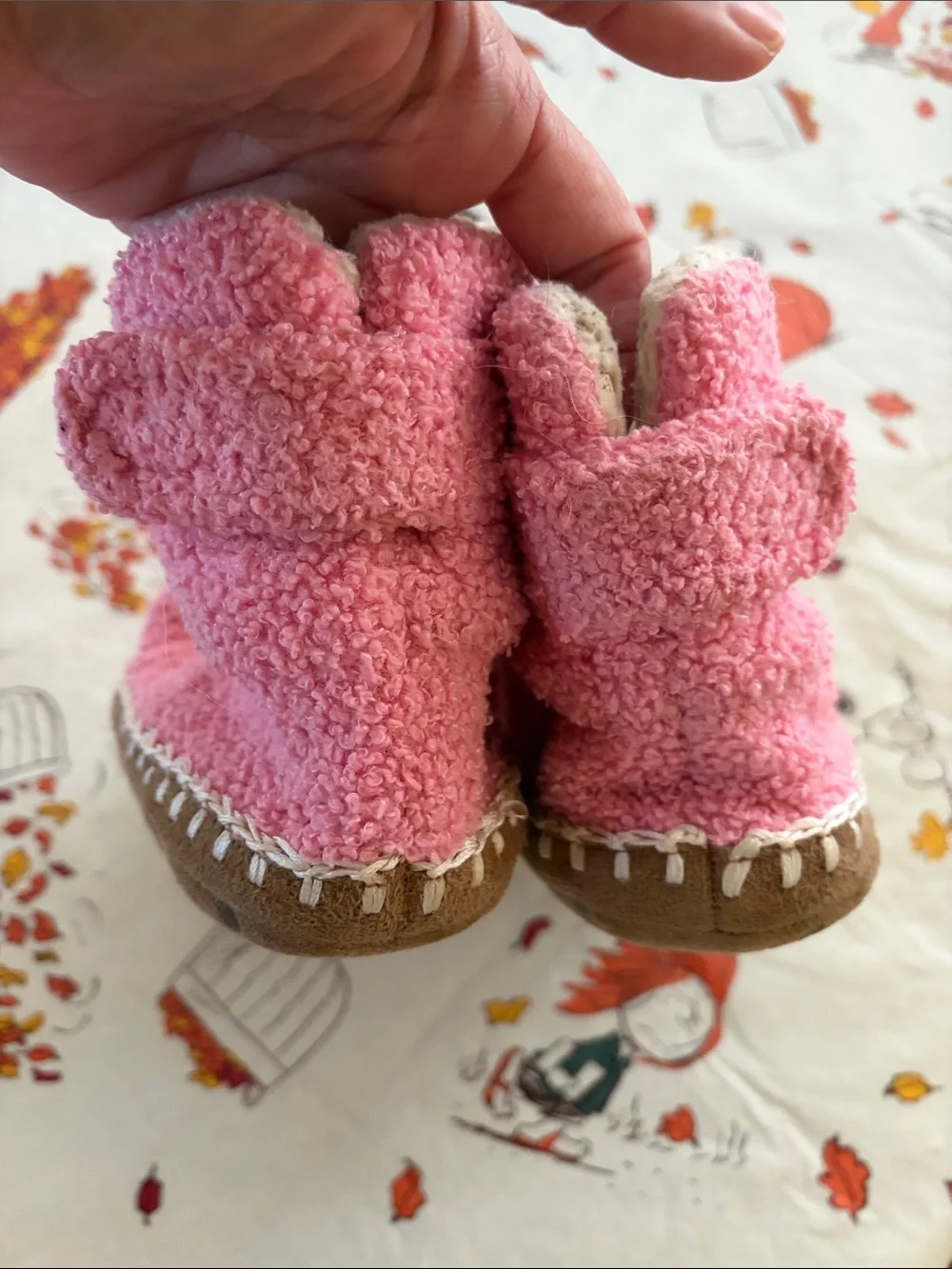 Hanna Andersson cat slippers girls 13 1